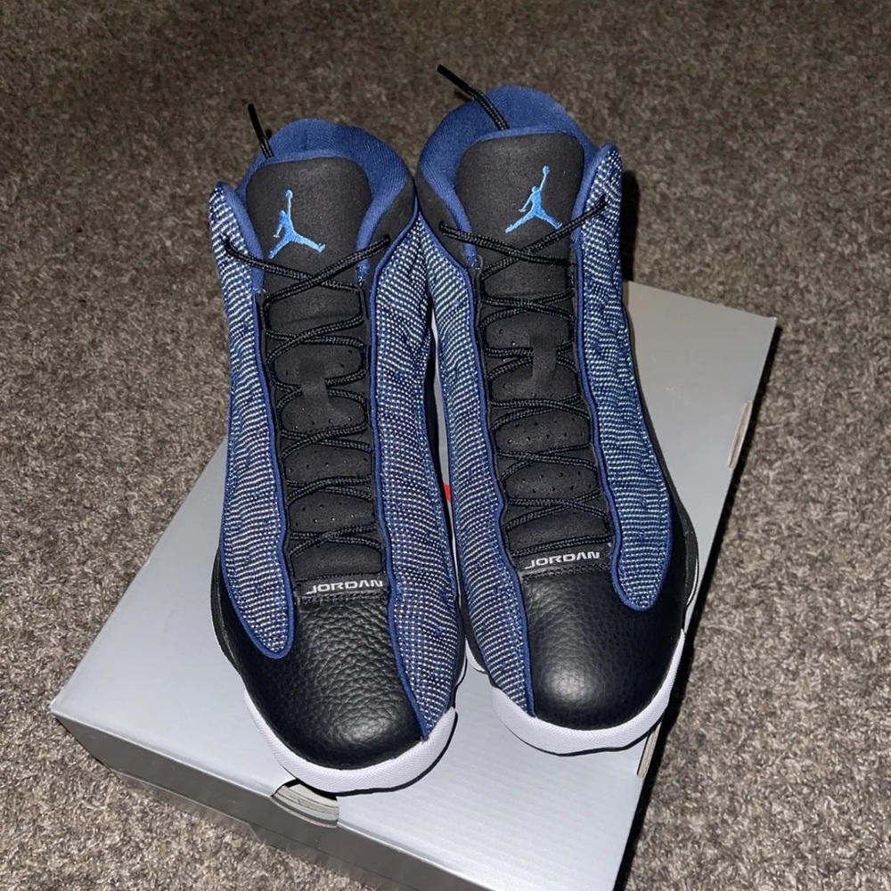 🚫 SOLD 🚫 NWT Air Jordan 13 Retro ‘Brave Blue’ - Picture 2 of 6